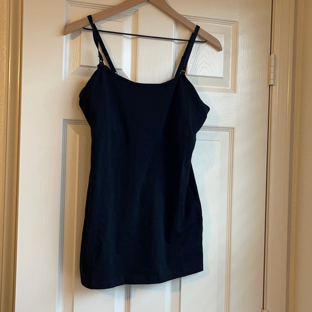 Maternity nursing tank top